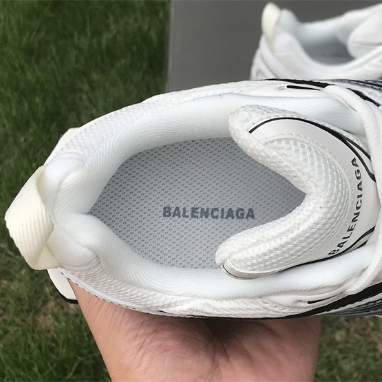 Balenciaga X-Pander Sneaker In Grey, White And Black Mesh And Nylon - DesignerGu