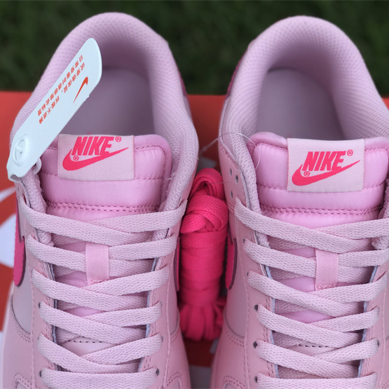 Nike Dunk Low “Triple Pink” Sneaker    DH9756-600  - DesignerGu