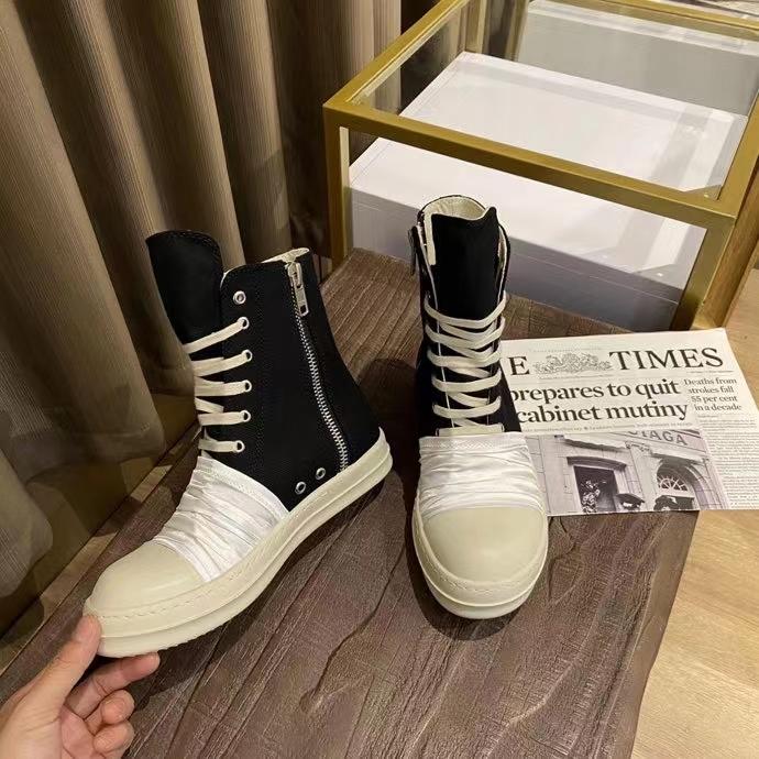 Rick Owens Drkshdw High Top Sneakers - DesignerGu