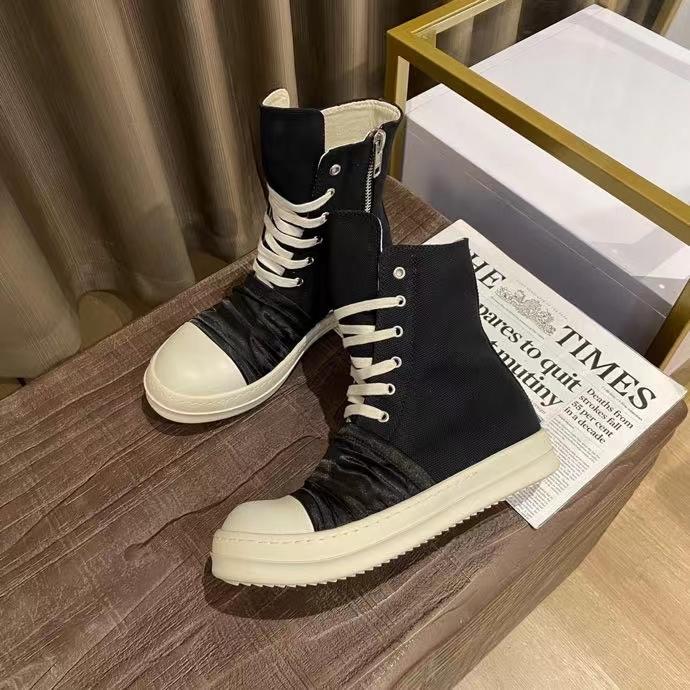 Rick Owens Drkshdw High Top Sneakers - DesignerGu