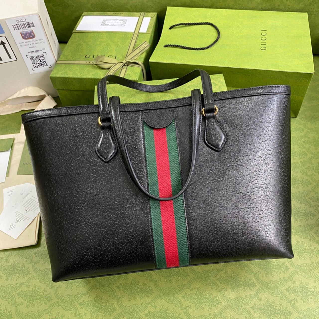 Gucci Ophidia Medium Tote(38-28-14cm) - DesignerGu