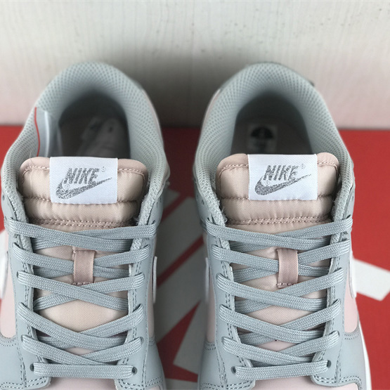 Nike Dunk Low “Pink / Grey” Sneakers     DM8329-600 - DesignerGu