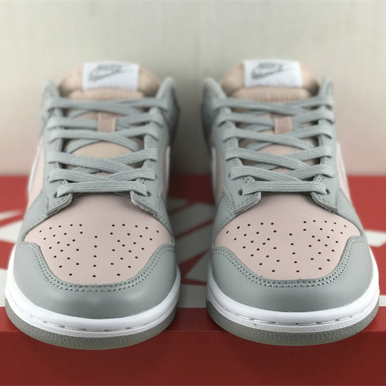 Nike Dunk Low “Pink / Grey” Sneakers     DM8329-600 - DesignerGu