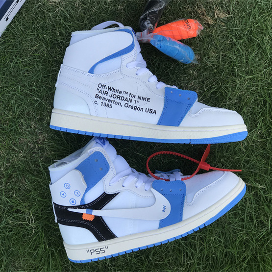 Sony PlayStation 5 x OFF-WHITE x Air Jordan 1 Retro High Sneaker    AQ0818-168 - DesignerGu