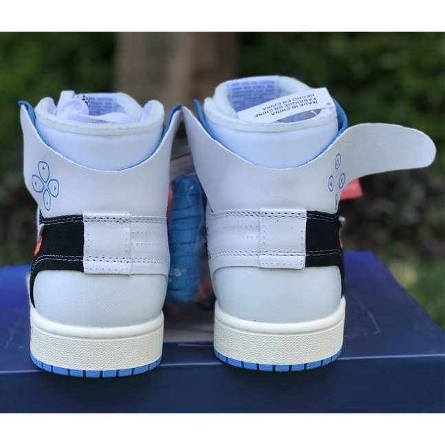 Sony PlayStation 5 x OFF-WHITE x Air Jordan 1 Retro High Sneaker    AQ0818-168 - DesignerGu