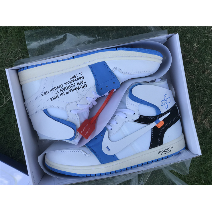 Sony PlayStation 5 x OFF-WHITE x Air Jordan 1 Retro High Sneaker    AQ0818-168 - DesignerGu