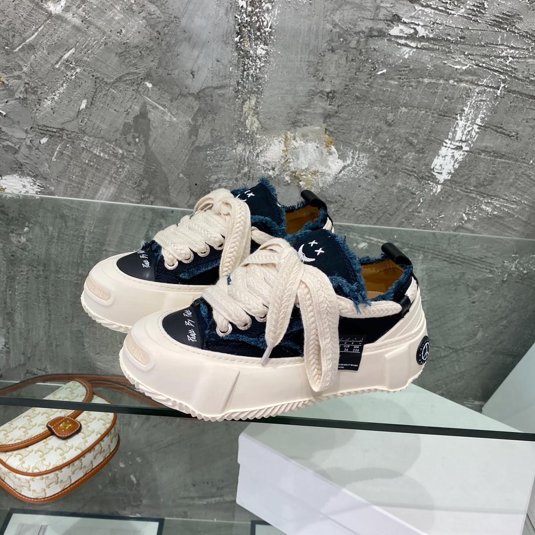 Xvessel G.O.P. 2.0 Marshmallow Lows Sneaker - DesignerGu