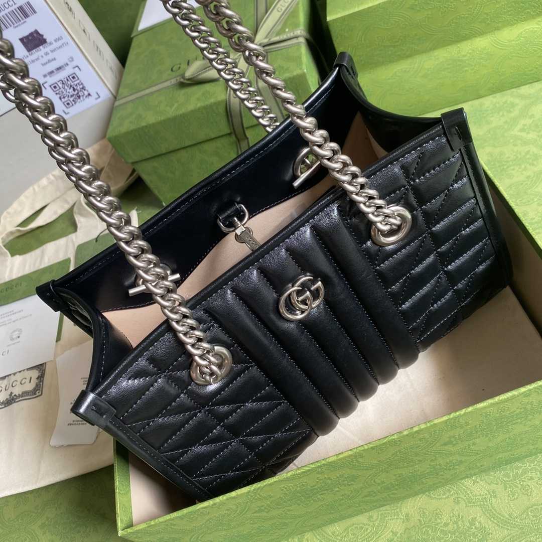 Gucci GG Marmont Small Tote Bag(26.5-19-11cm) - DesignerGu