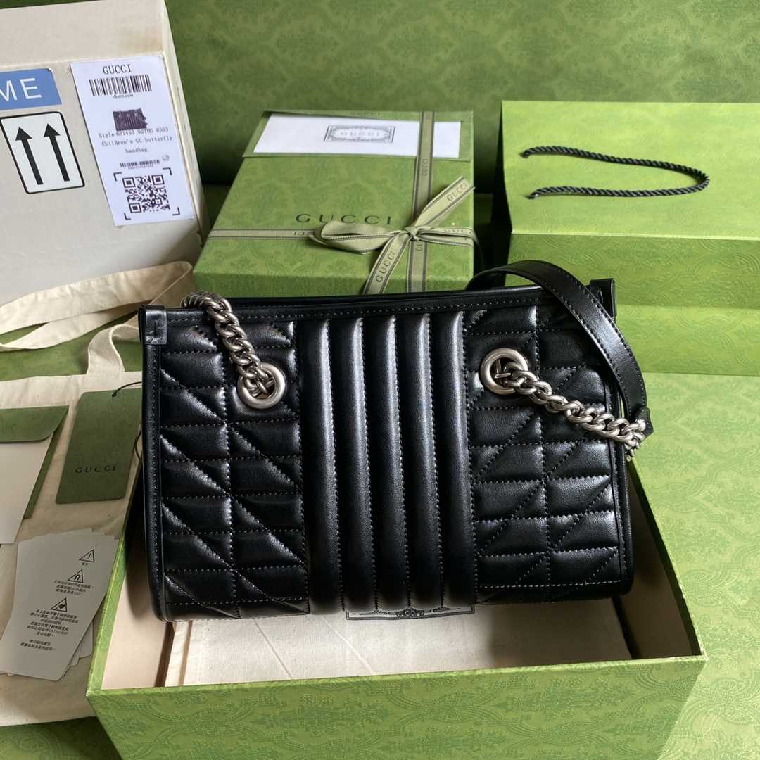 Gucci GG Marmont Small Tote Bag(26.5-19-11cm) - DesignerGu