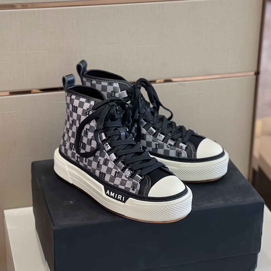 Amiri Male High Top Sneaker - DesignerGu