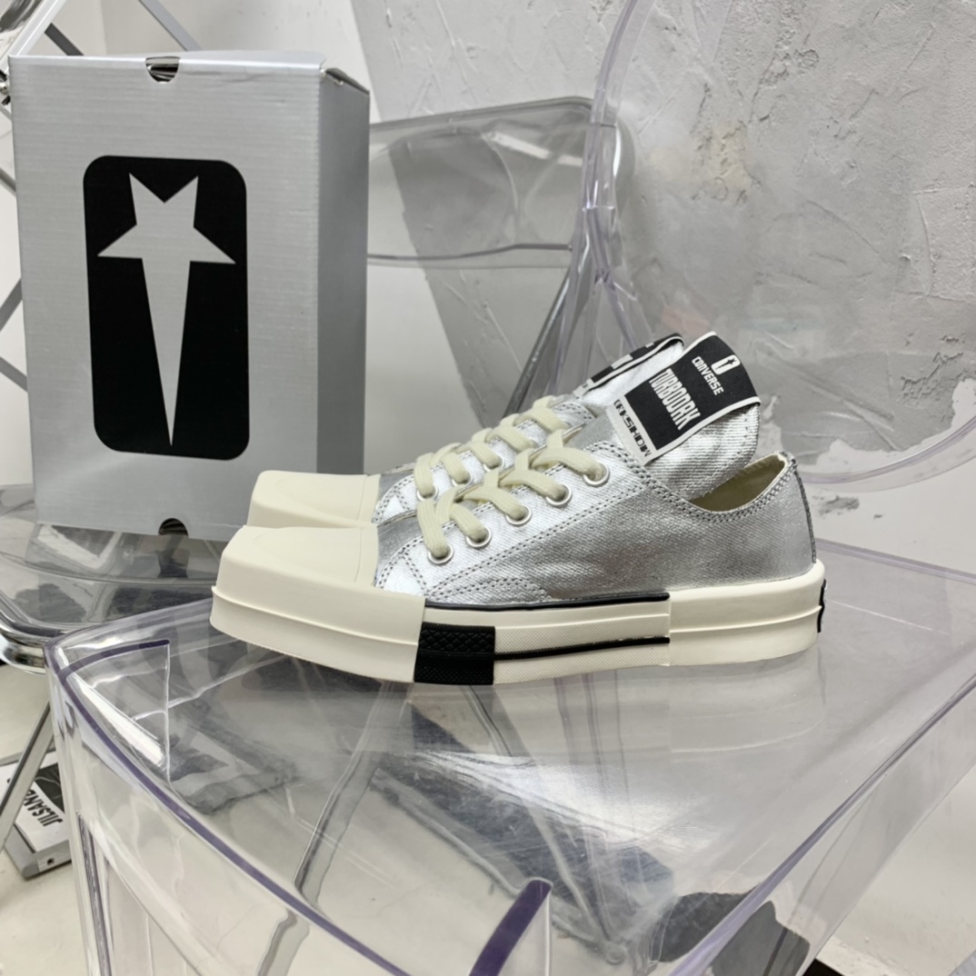 Rick Owens x Converse x  Drkshdw Turbodrk Sneakers - DesignerGu