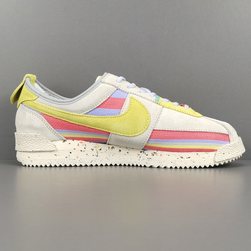 Union LA x Nike Cortez SP ＂Lemon Frost＂Sneaker     DR1413-100  - DesignerGu