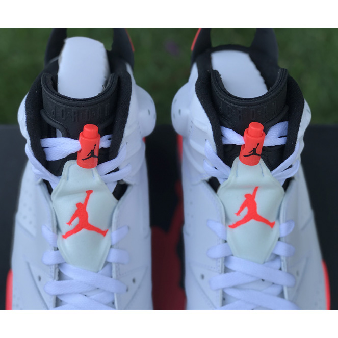 Air Jordan 6 ＂Infrared＂Sneaker     384664-123 - DesignerGu