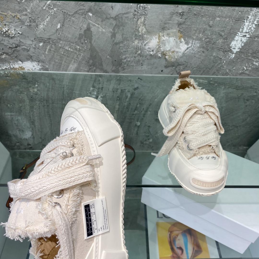 Xvessel G.O.P. 2.0 Marshmallow Lows White Sneaker - DesignerGu