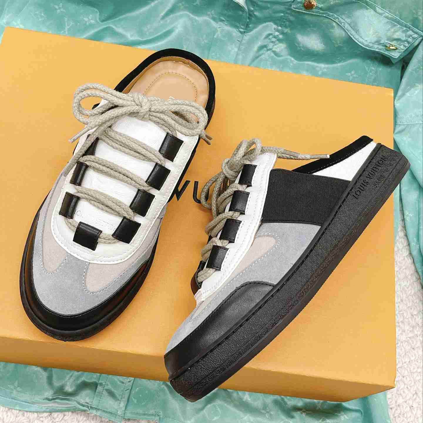 Louis Vuitton Lous Open Back Sneaker     - DesignerGu