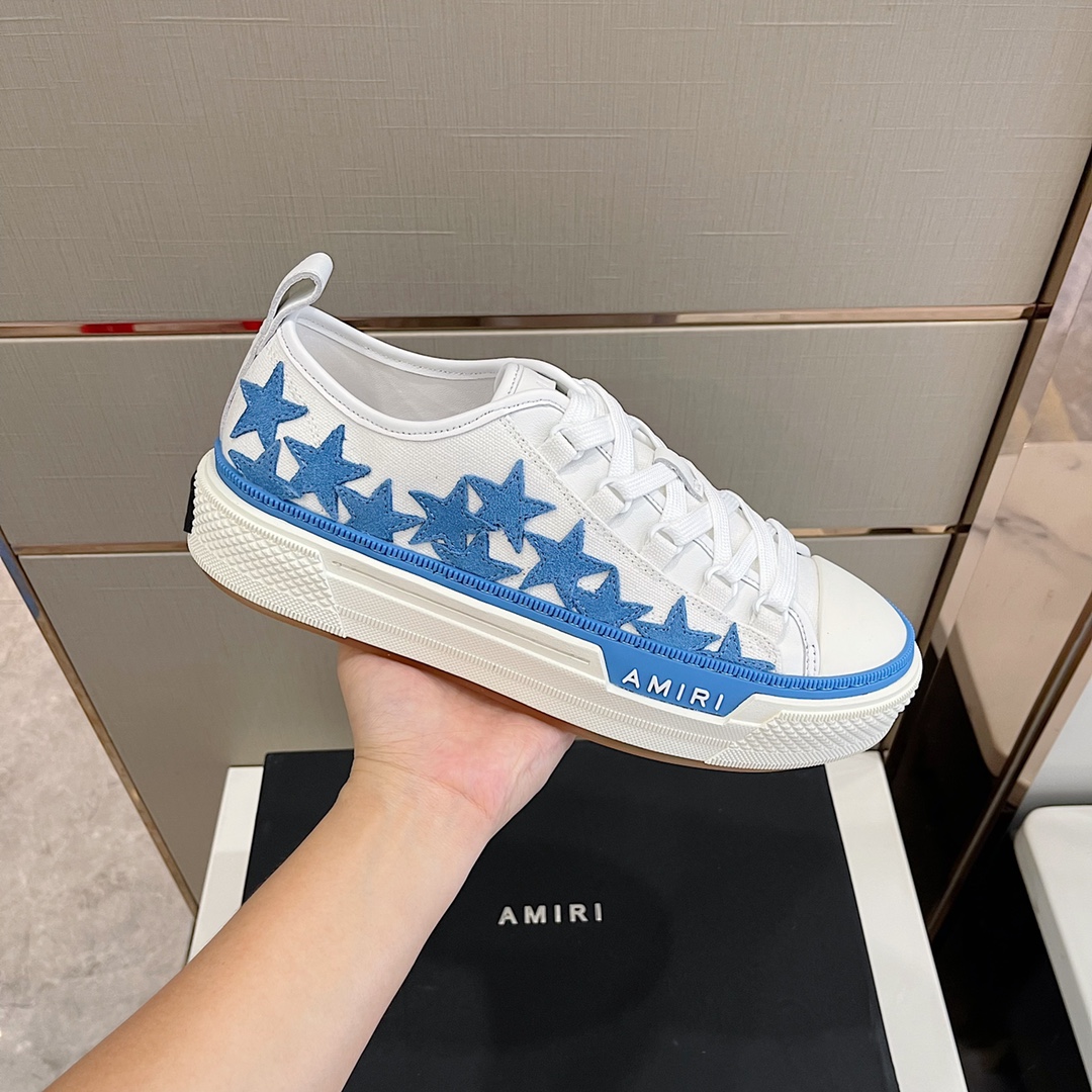 Amiri Stars Court Low Top Sneaker - DesignerGu