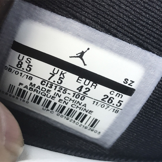 Air Jordan 6 Flint AJ6  Sneaker      CL3125-100 - DesignerGu