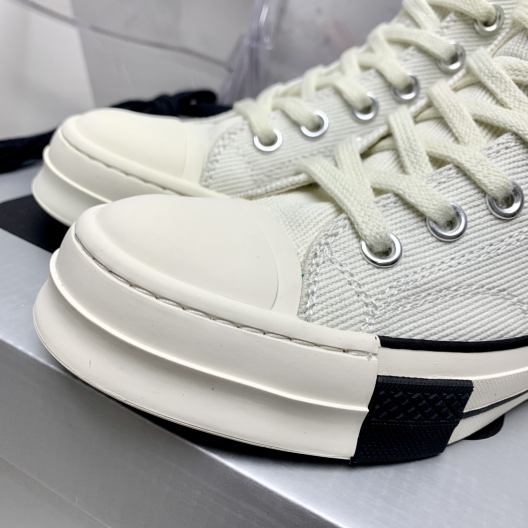 Rick Owensx Converse x  Drkshdw Drkstar Hi Sneakers - DesignerGu