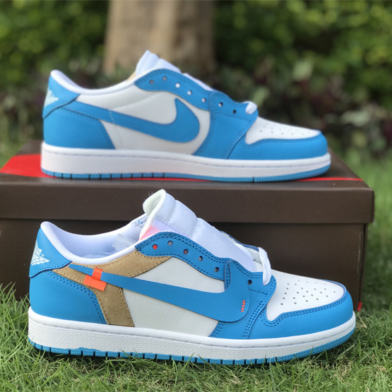  Air Jordan 1 Low OW Sneaker    CZ0790-148 - DesignerGu