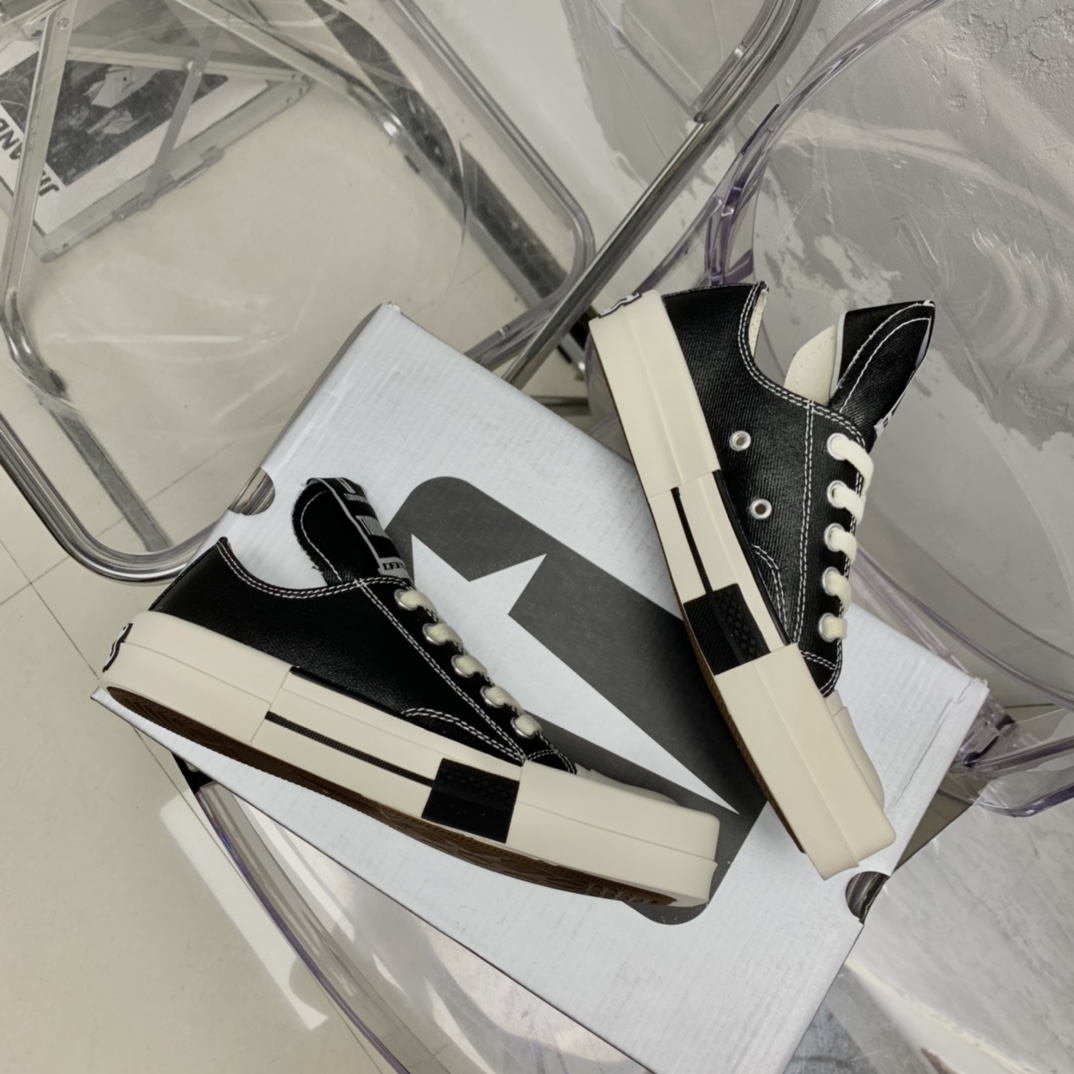 Rick Owens x Converse x  Drkshdw Turbodrk Sneakers - DesignerGu