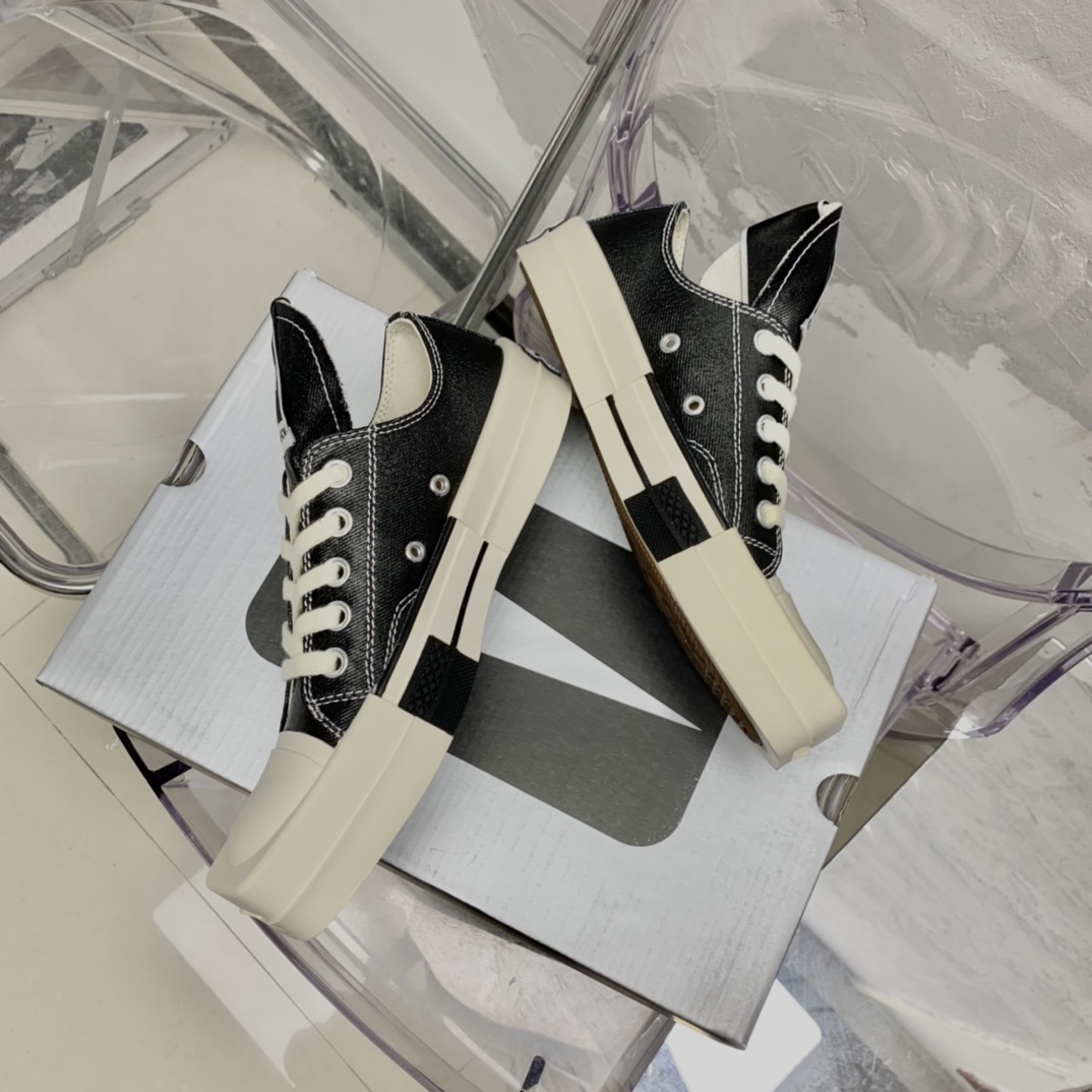 Rick Owens x Converse x  Drkshdw Turbodrk Sneakers - DesignerGu