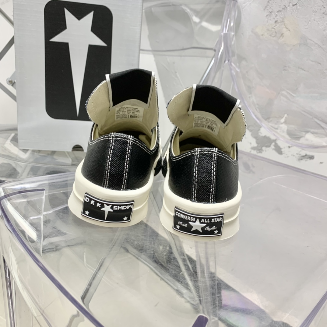 Rick Owens x Converse x  Drkshdw Turbodrk Sneakers - DesignerGu