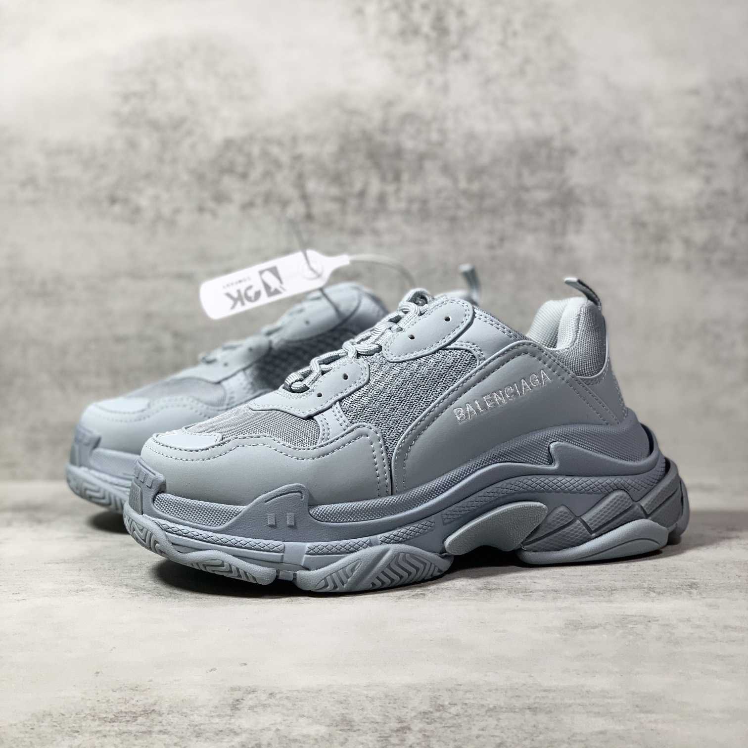 Balenciaga Triple S Sneaker In Light Blue Double Foam And Mesh - DesignerGu