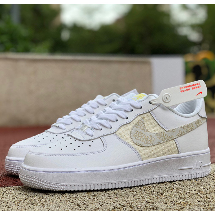 Wmns Air Force 1 '07 ESS"Cross Stitch Grey" Sneaker     DO9458-100 - DesignerGu