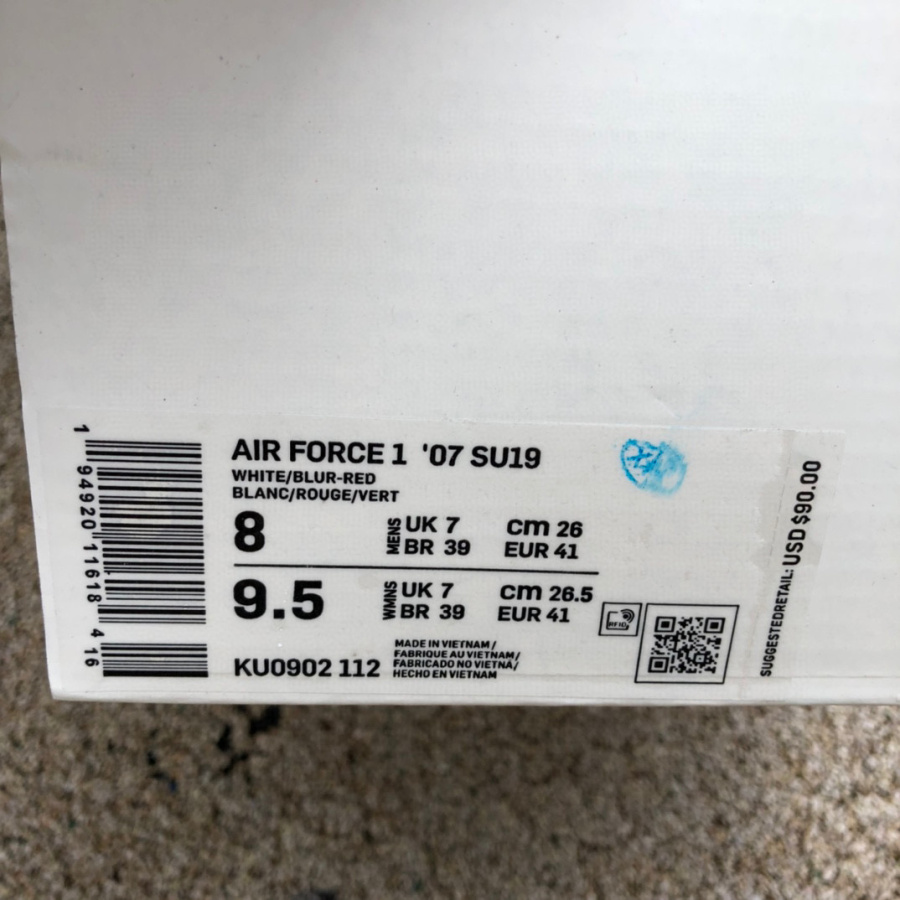 Nike Air Force 1 Low ’07 su19  Sneaker     ku0902-112 - DesignerGu