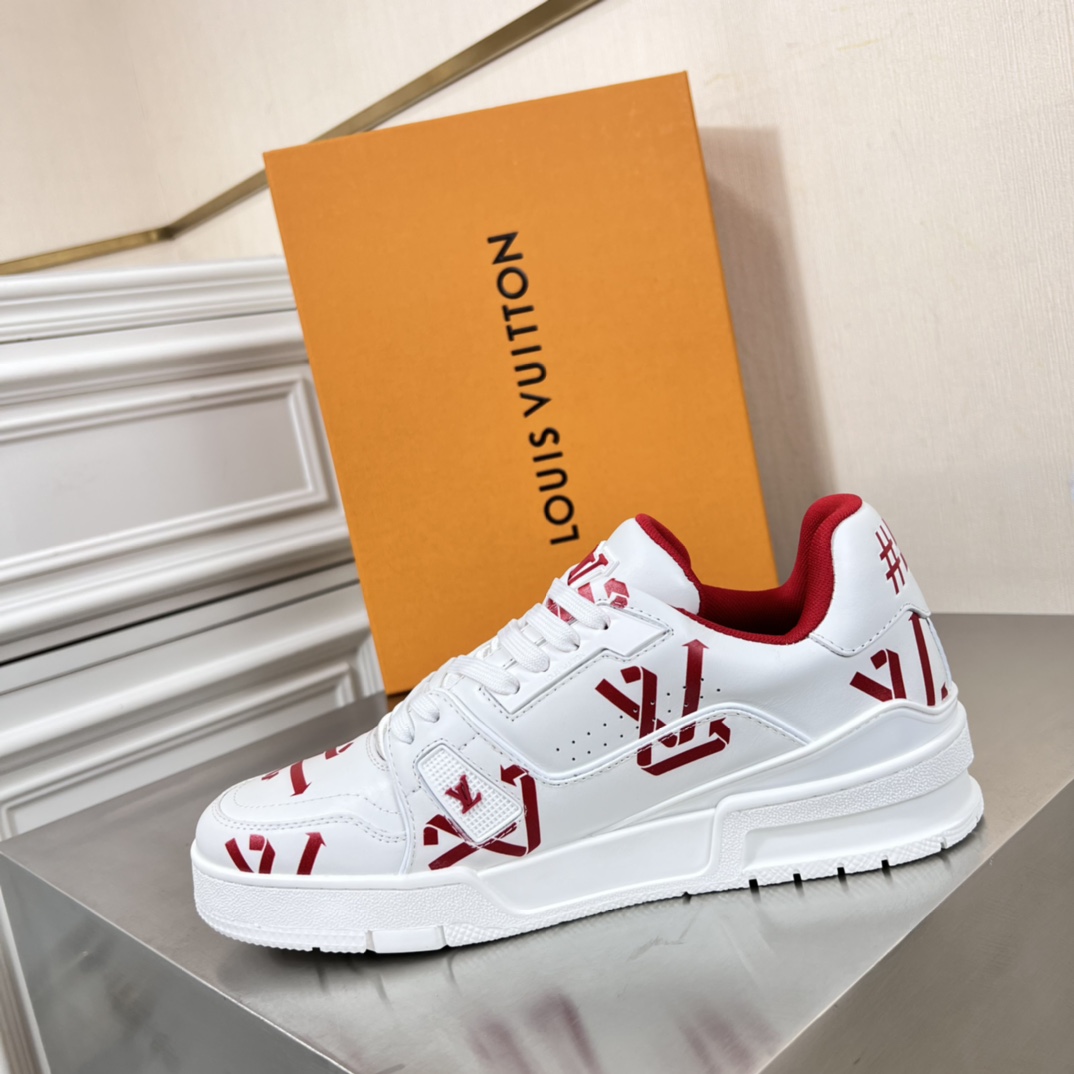 Louis Vuitton LV Trainer Sneaker       1AAGYJ - DesignerGu