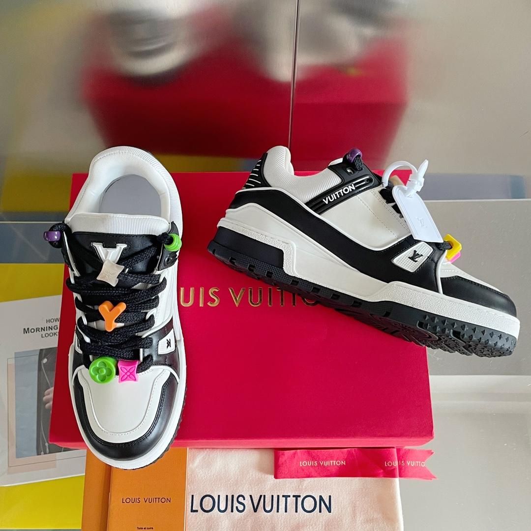 Louis Vuitton LV Trainer Sneaker     - DesignerGu