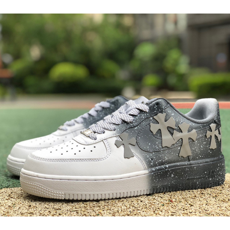 Chrome Hearts x Nike Air Force 1'07 Low Sneaker      - DesignerGu