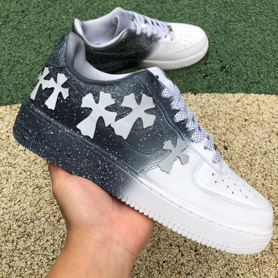 Chrome Hearts x Nike Air Force 1'07 Low Sneaker      - DesignerGu