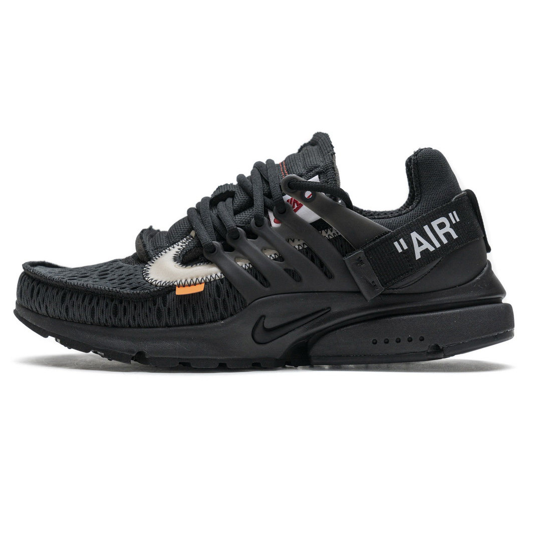 Off-White x Nike Air Presto Black Sneaker      AA3830-002  - DesignerGu