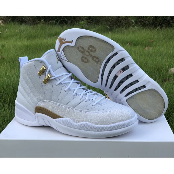 Air Jordan 12 OVO “White” Sneaker   - DesignerGu