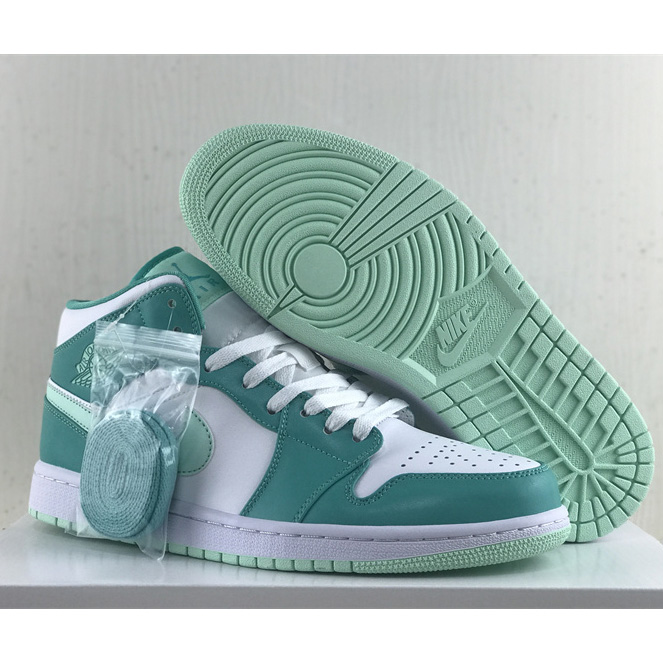 Air Jordan 1 Mid “Marine Green” Sneaker     DV2229-300 - DesignerGu