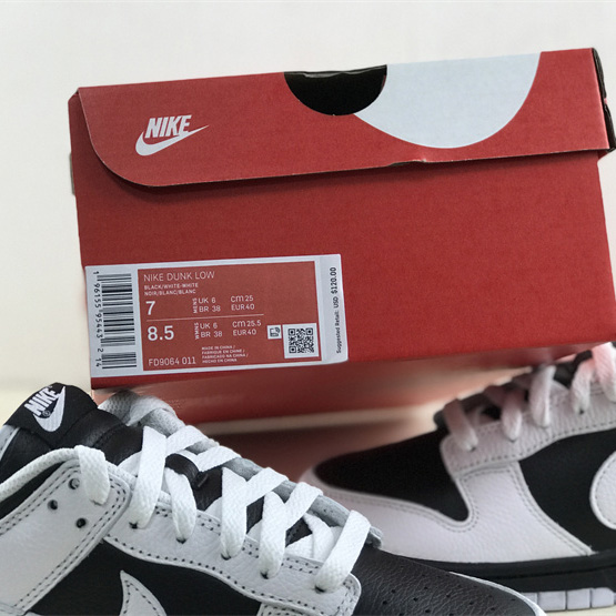 Nike Dunk Low “Reverse Panda”Sneaker      FD9064-011 - DesignerGu