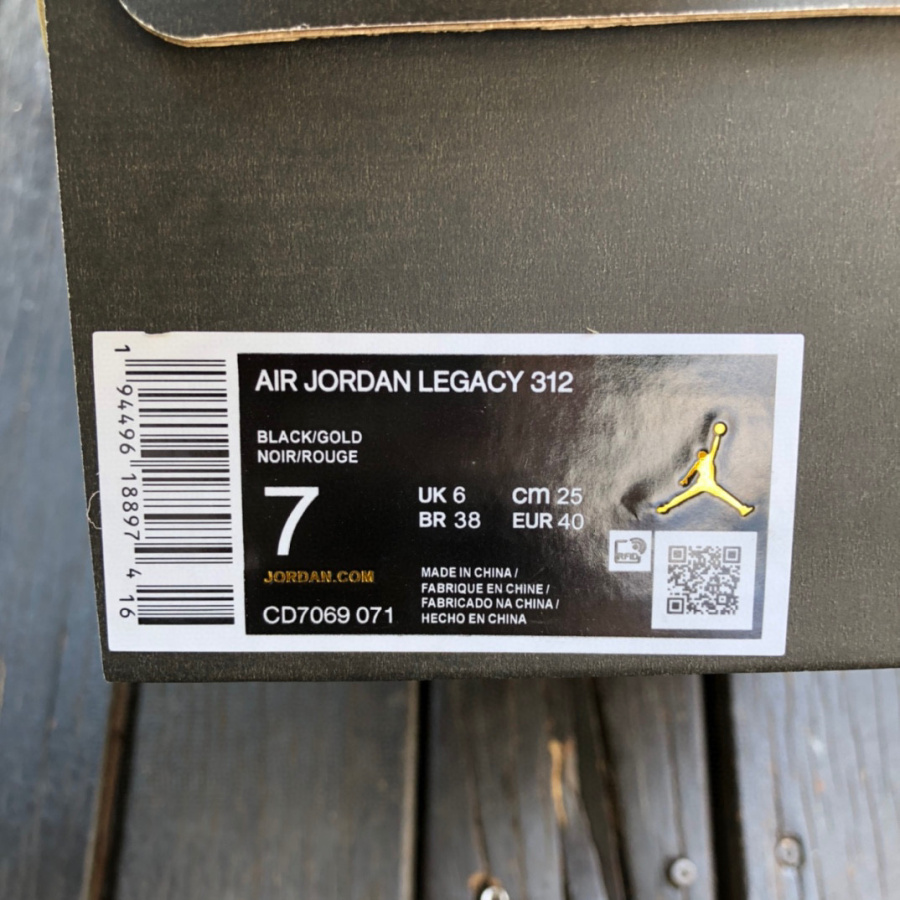 Air Jordan AJ312 Low Sneaker      CD7069-071 - DesignerGu