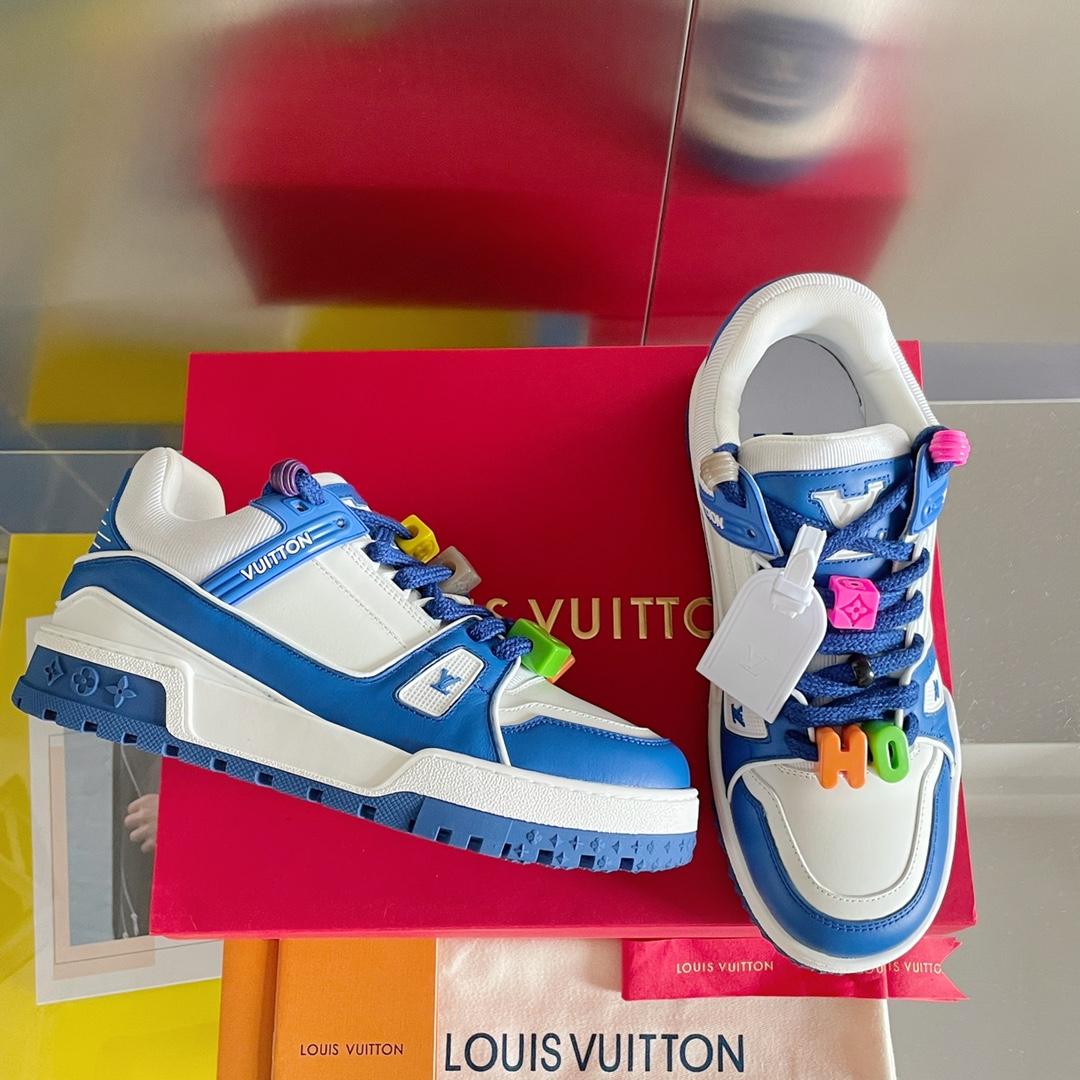 Louis Vuitton LV Trainer Sneaker    (upon UK size) - DesignerGu