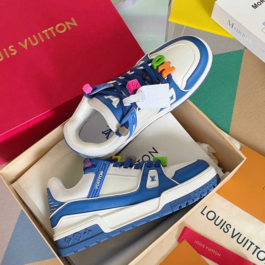 Louis Vuitton LV Trainer Sneaker    (upon UK size) - DesignerGu