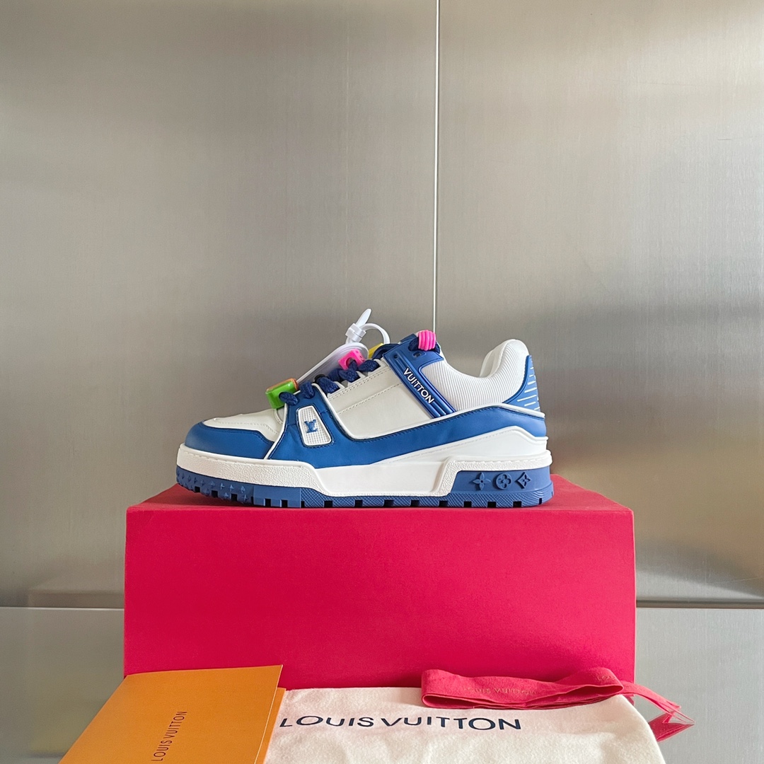 Louis Vuitton LV Trainer Sneaker    (upon UK size) - DesignerGu