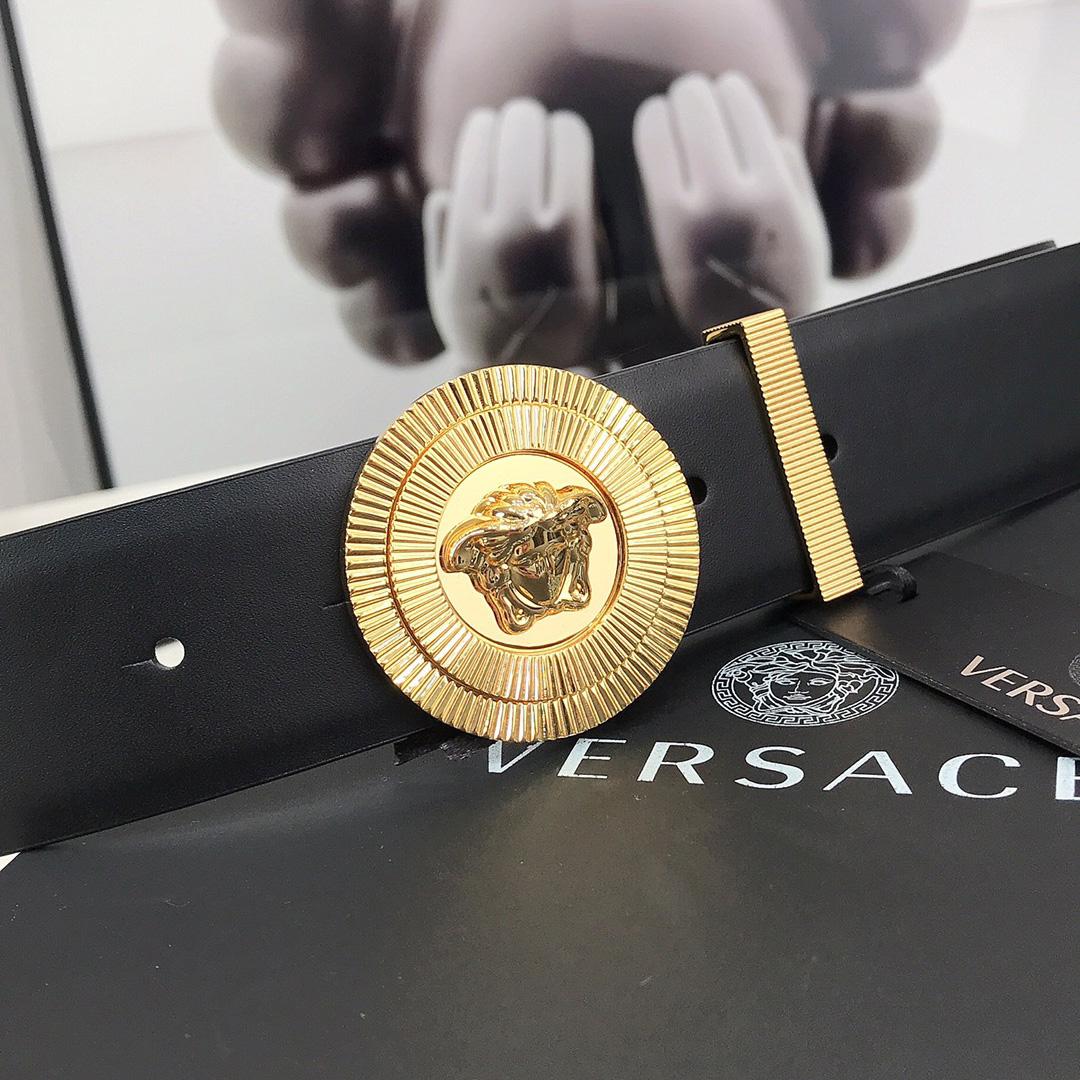 Versace Medusa Biggie Belt  40mm - DesignerGu