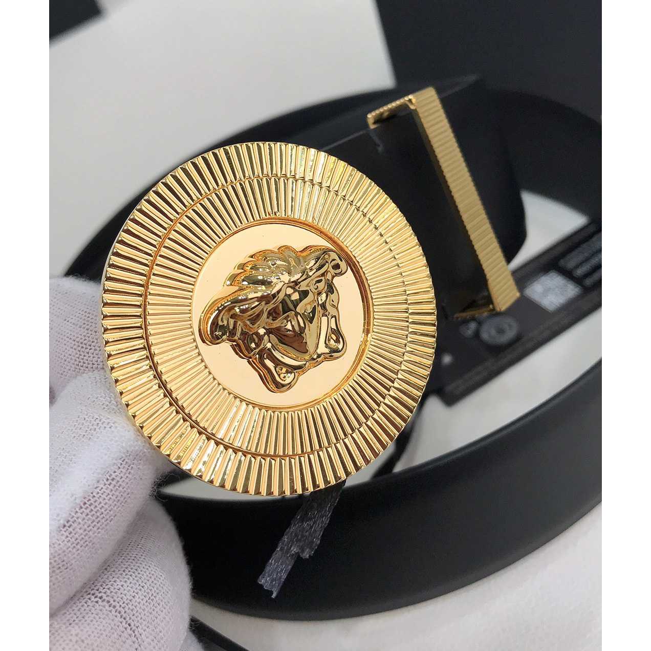 Versace Medusa Biggie Belt  40mm - DesignerGu