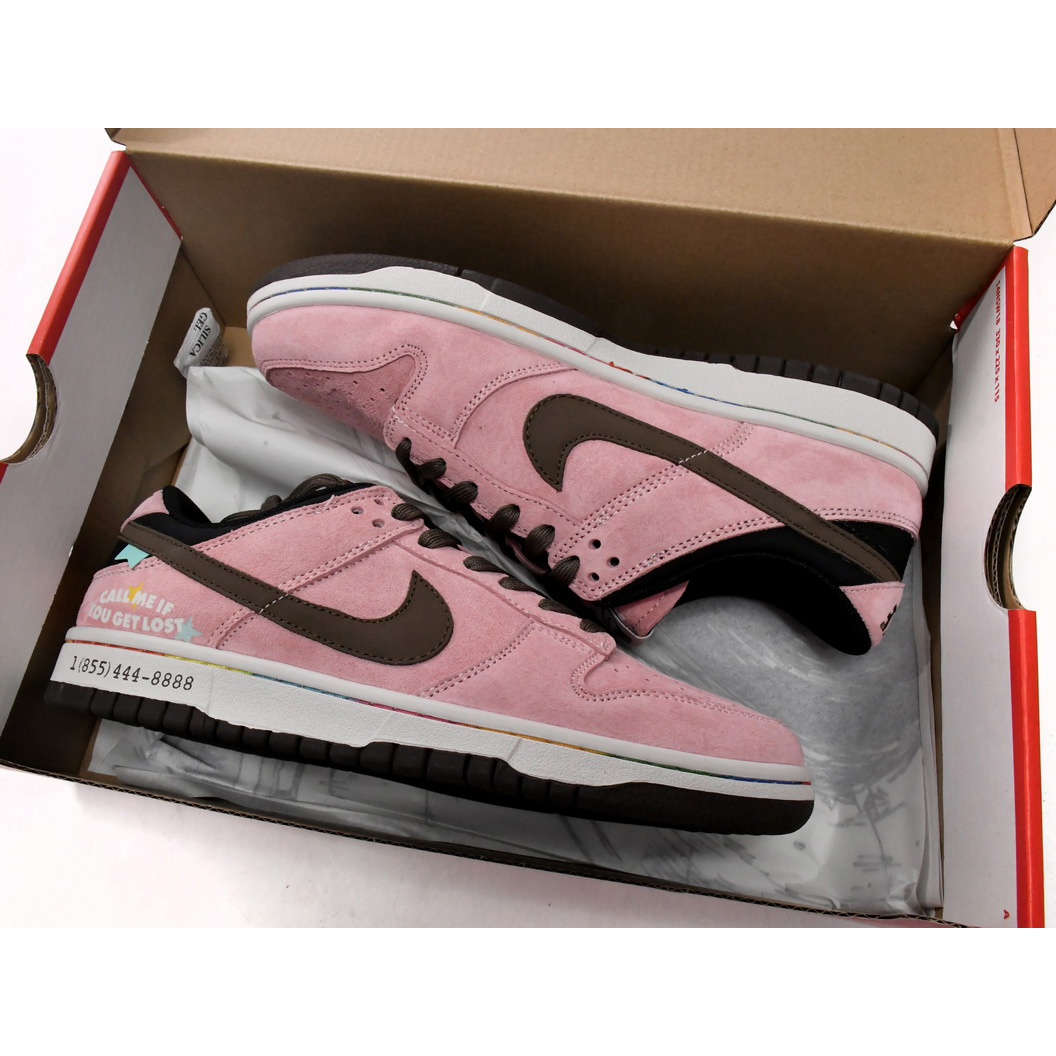 Nike SB Dunk Low AE86 Pink Sneaker   DD1391-105 - DesignerGu