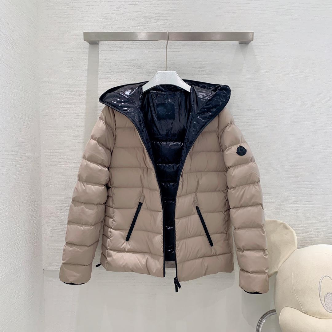 Moncler Herbe Short Down Jacket - DesignerGu