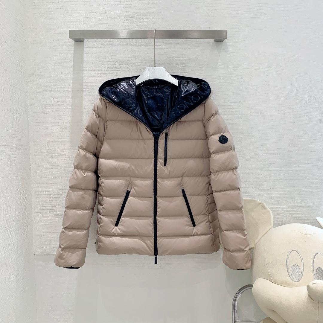 Moncler Herbe Short Down Jacket - DesignerGu