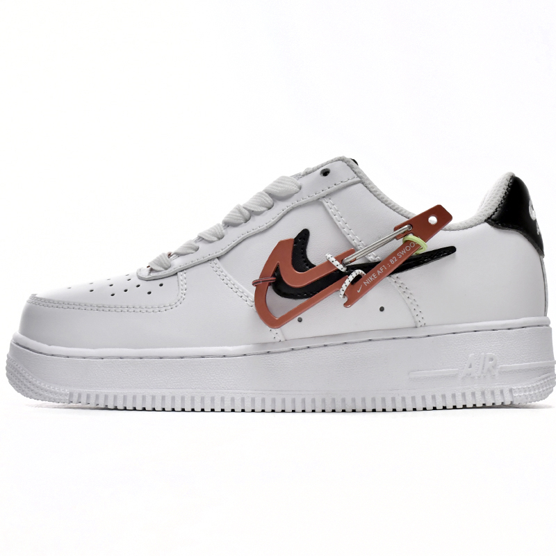 Nike Air Force 1 Low Carabiner Swoosh Sneaker     DH7579-100 - DesignerGu