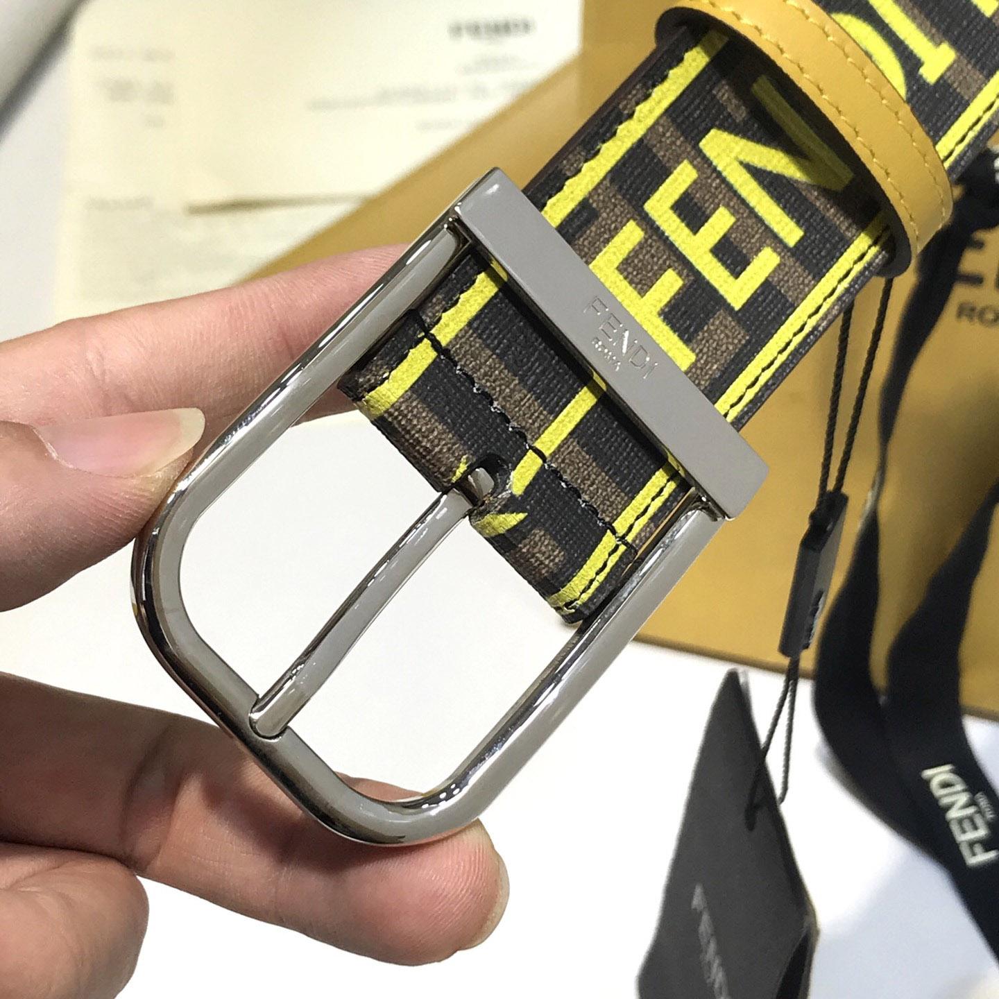 Fendi Reversible Leather Belt - DesignerGu