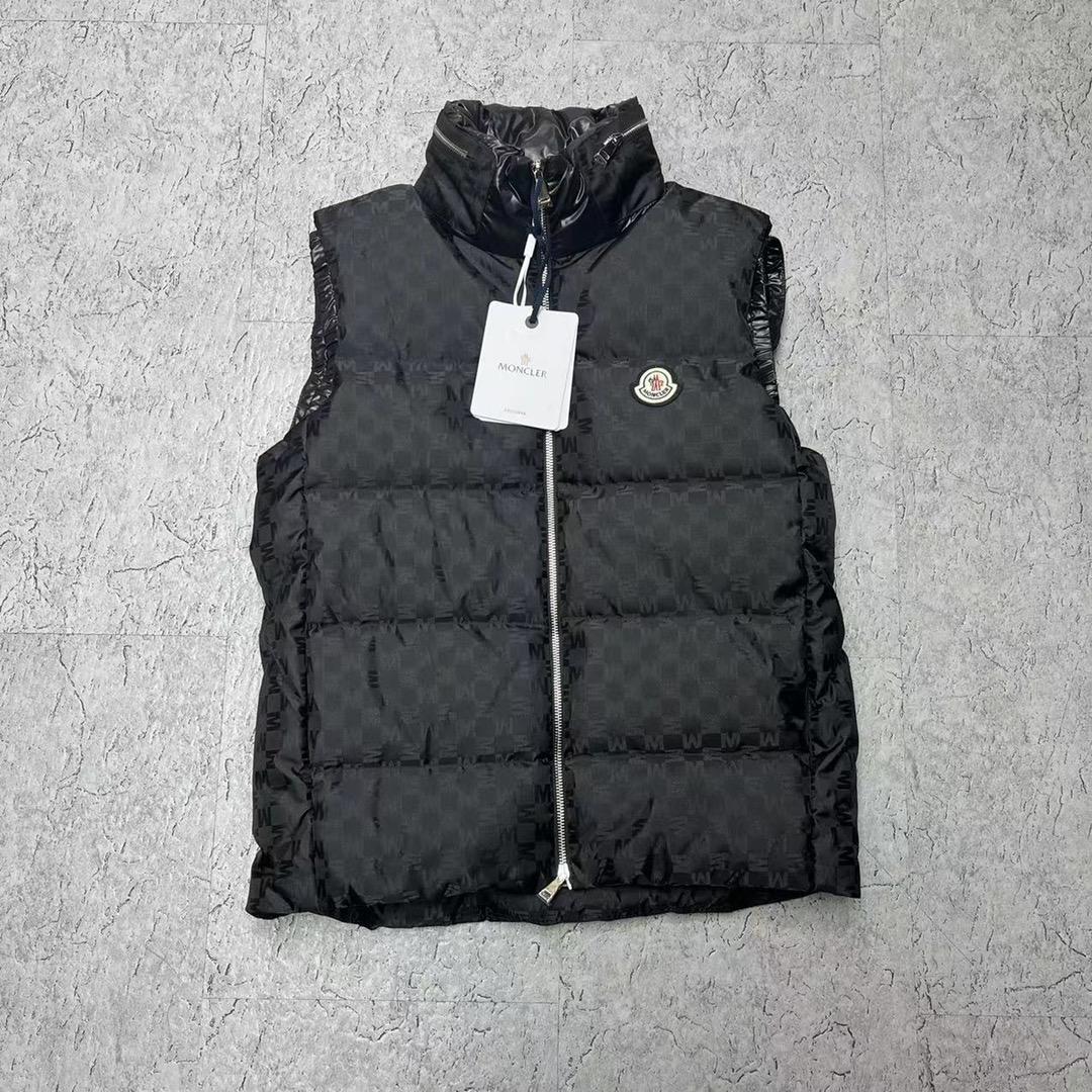 Moncler Kita Jacquard Down Vest - DesignerGu