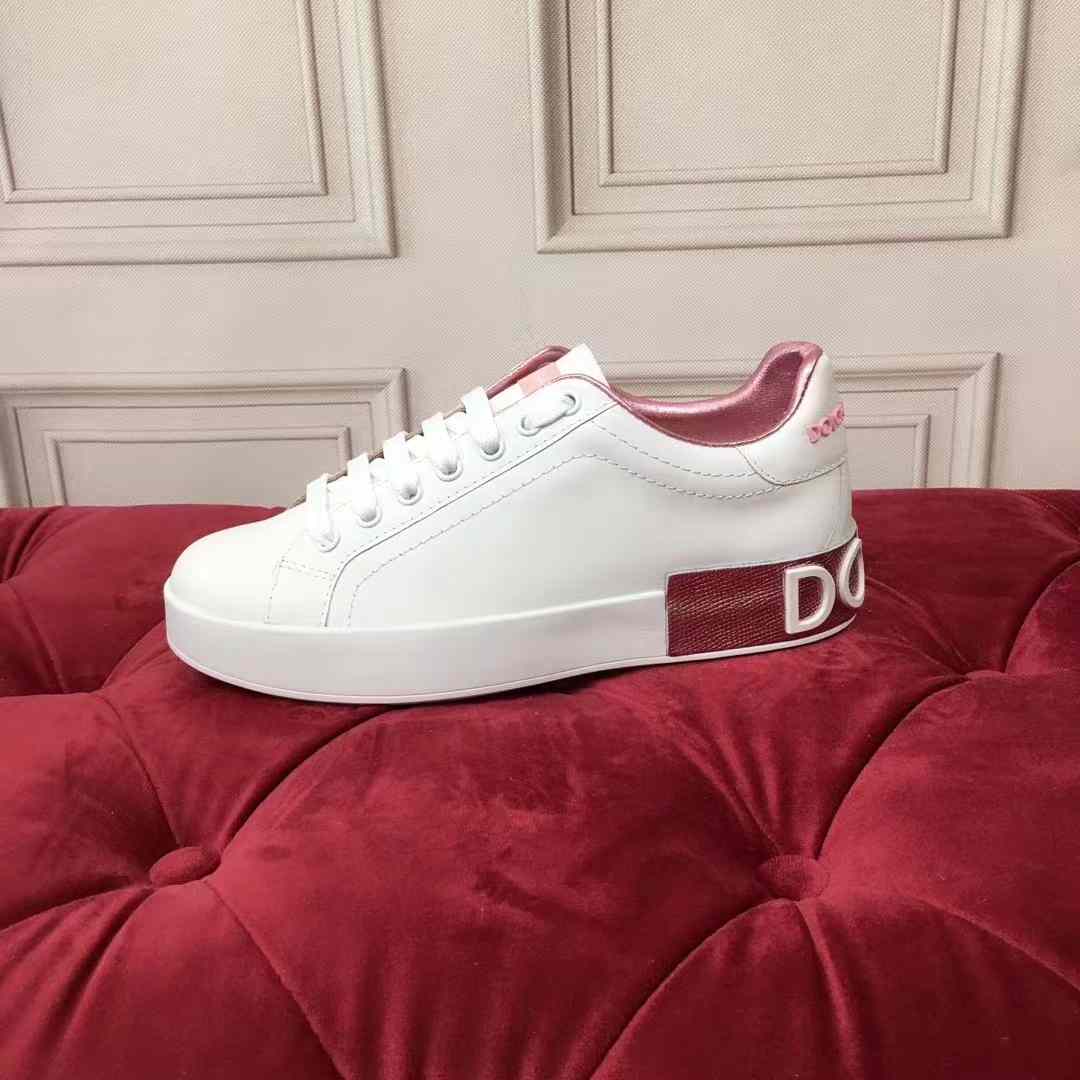 Dolce & Gabbana Calfskin Nappa Portofino Sneakers - DesignerGu